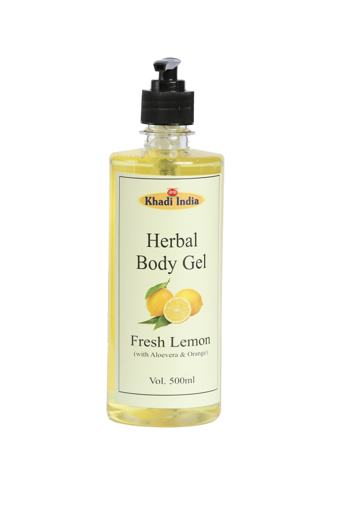 Khadi Fresh Lemon Body Gel 500ml