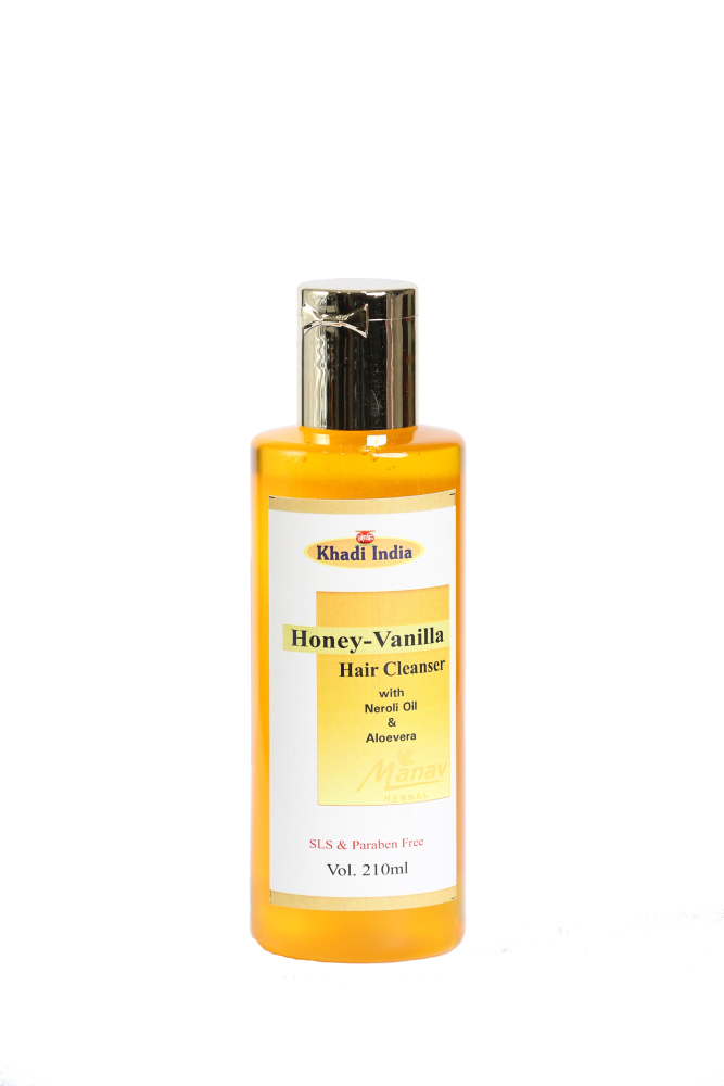 Khadi Honey Vanilla Hair Cleanser 210 ml