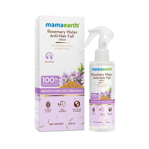 Mamaearth Rosemary Water Anti-Hair Fall Spray with Rosemary Water & Methi Dana 200ml