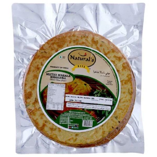 Natural's Bite Khakhra Methi Masala 180g