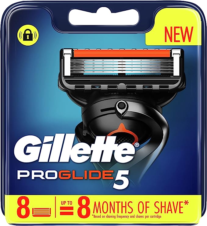 Gillette Fusion ProGlide Manual Razor Blades, 8's