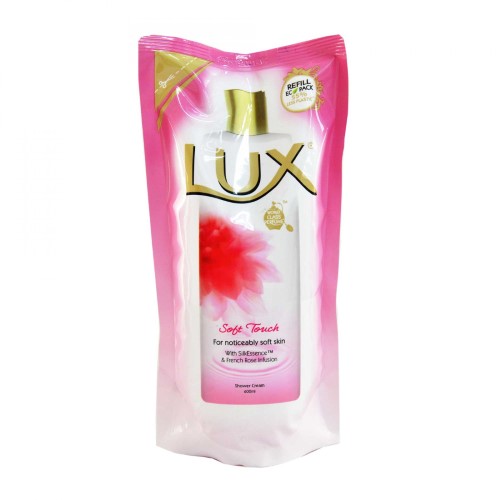 Lux Shower Cream Soft Touch 600ml Refill