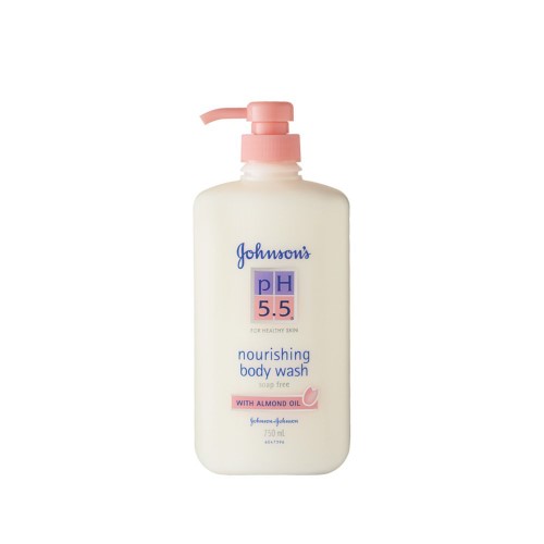 Johnson's Ph5.5 Body Wash with Almond Oil 1 Ltr