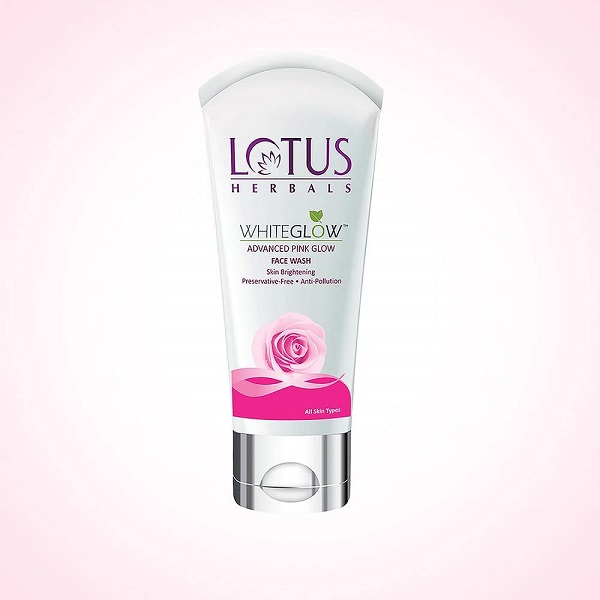 Lotus Herbals Whiteglow Advanced Pink Glow Brightening Face Wash 50gm