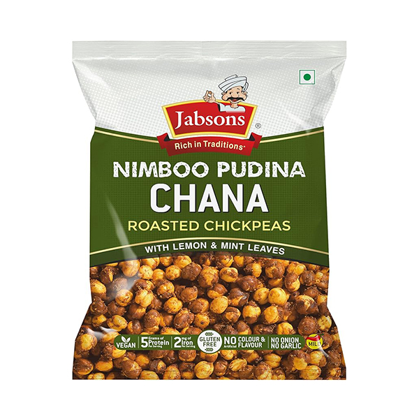 Jabsons Roasted Chana Nimboo Pudina 150gm