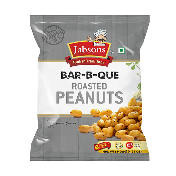 Jabsons Bar-B-Que Roasted Peanuts 140gm