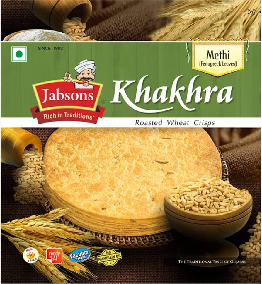 Jabsons Khakhra Methi 180gm