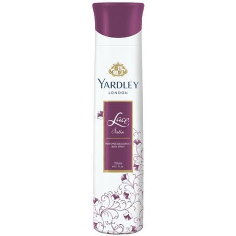 Yardley Lace Satin Body Spray 150ml(India)