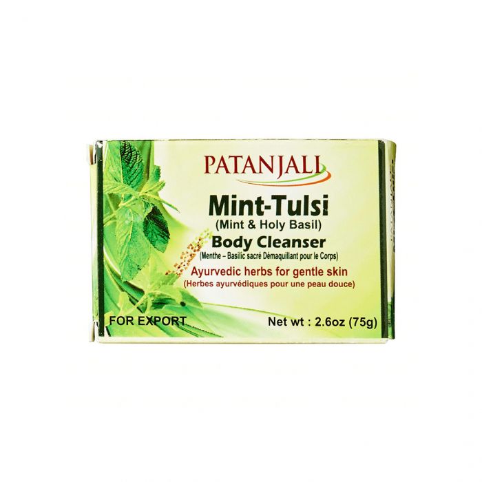 Patanjali Mint Tulsi Soap 75G