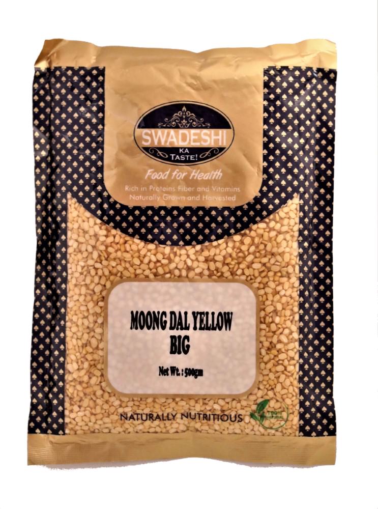 Swadeshi Moong Dal Yellow Big 500Gm