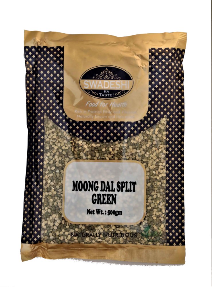 Swadeshi Moong Dal Split Green 500G