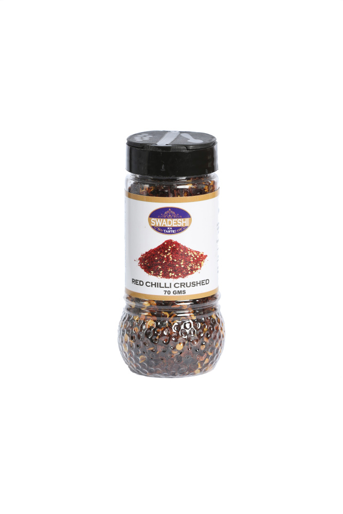 Swadeshi Red Chilli Crushed 70G