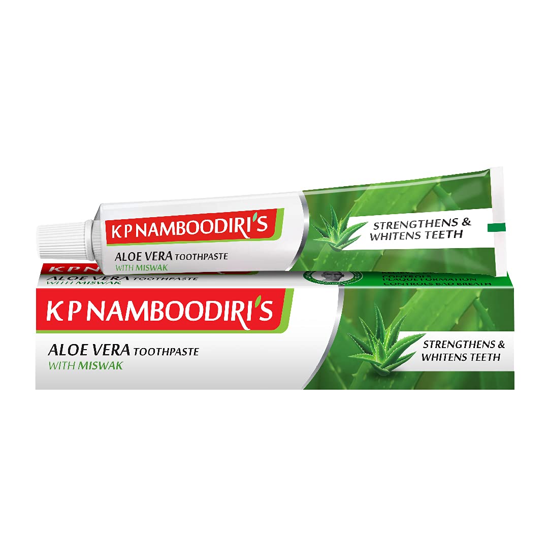 K P Namboodiri's Aloe Vera Toothpaste with Miswak 100gm