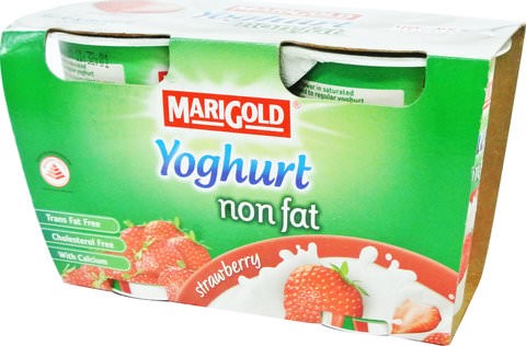 Marigold Yoghurt Non Fat 2's X 140G